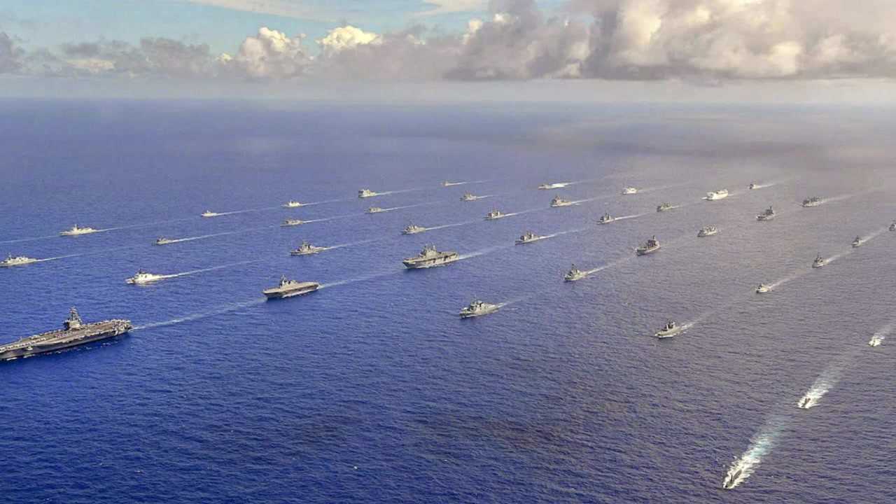 航母编队 中国的 就是厉害