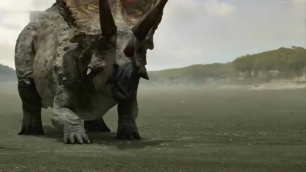 特暴龙历险记斑点暴龙长大后秒杀牛角龙单眼暴龙都害怕了