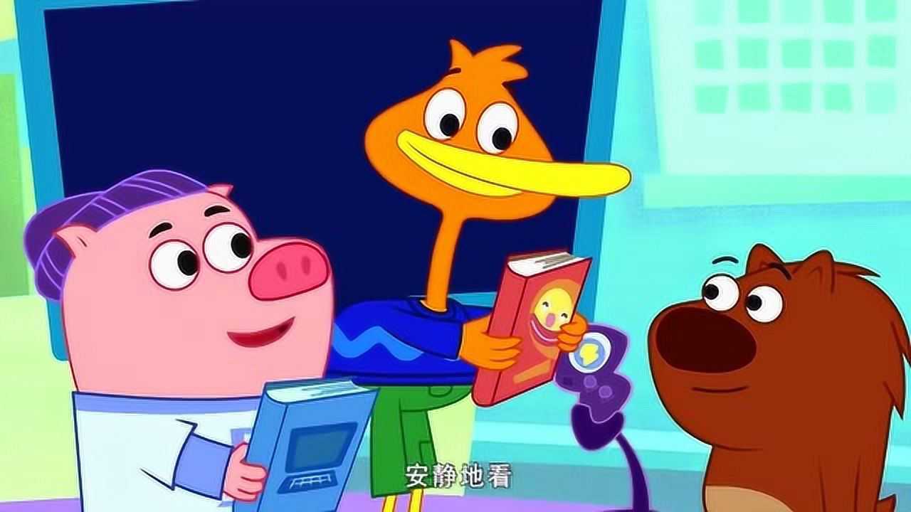 豆小鸭:豆小鸭和金宝终于能安静的陪小沃看书了,宁静又美好!