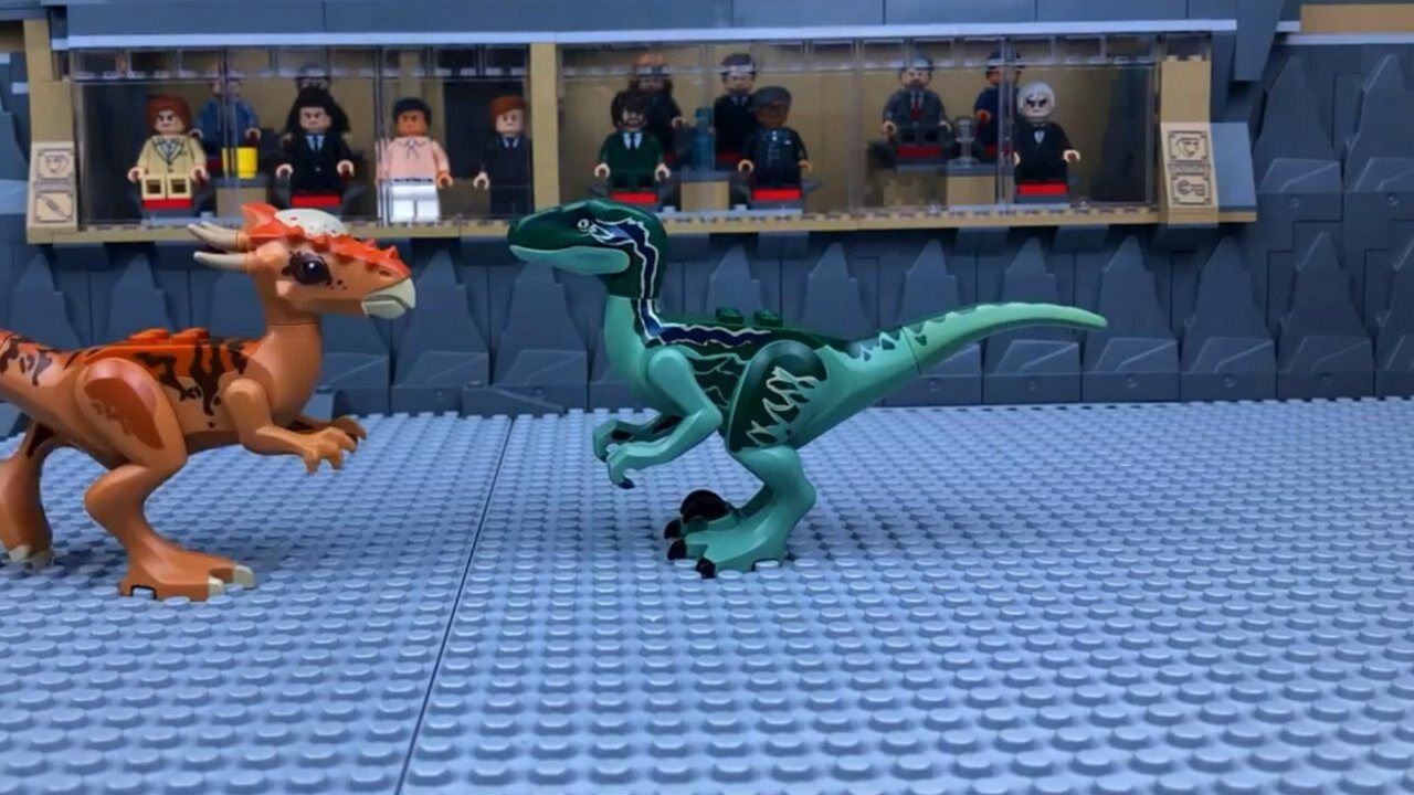 乐高:侏罗纪公园观看恐龙表演