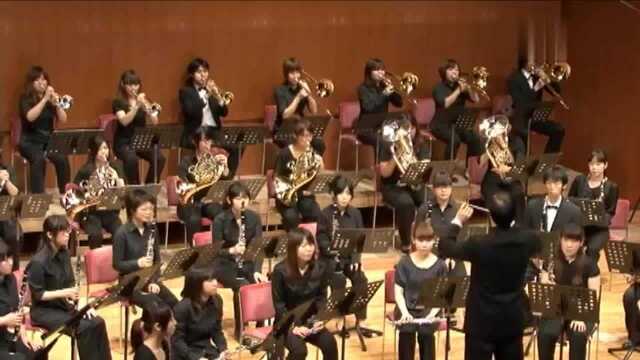 瓦格纳《双鹰旗下进行曲》不错的管乐队演出