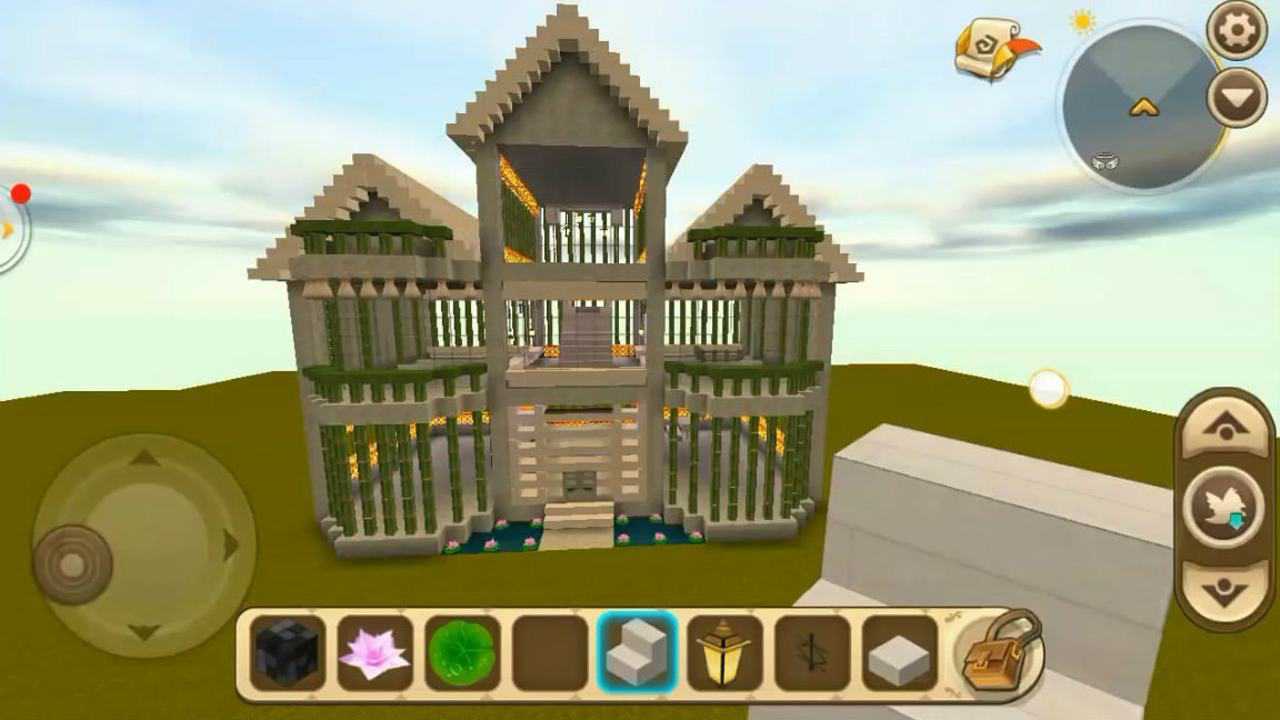 迷你世界简单竹屋别墅,你喜欢吗?