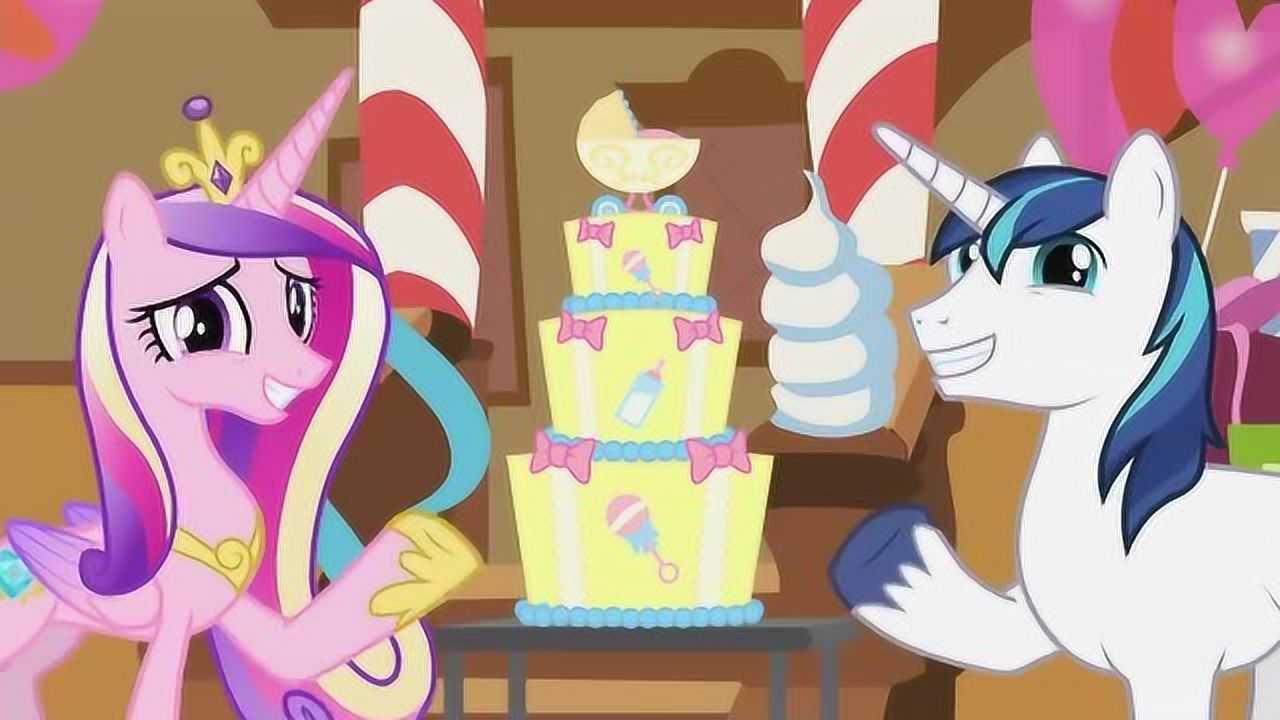 小马宝莉友谊的魔力闪耀盔甲和音韵公主有孩子了紫悦当阿姨了