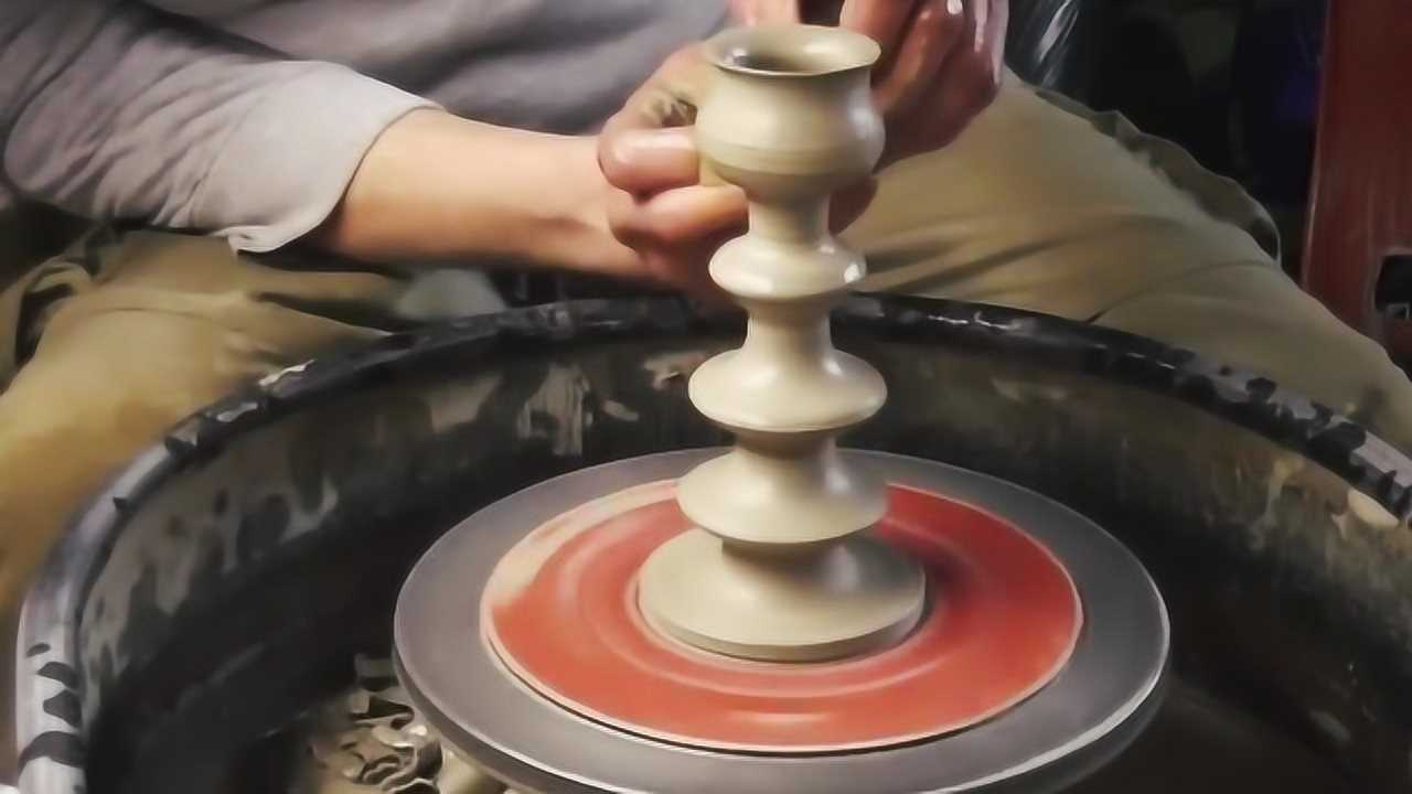捏陶瓷的过程图片