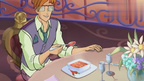 魔法俏佳人:铁兰和男朋友天美约会,被辣的满脸通红!