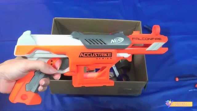 儿童玩具:Nerf玩具枪 开箱试玩