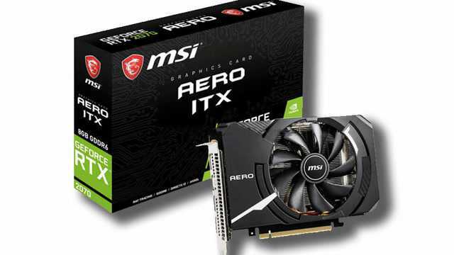 目前最小的RTX显卡!微星GeForce RTX 2070 AERO ITX显卡曝光