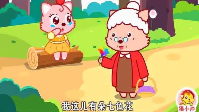 猫小帅儿童公益故事:七色花!