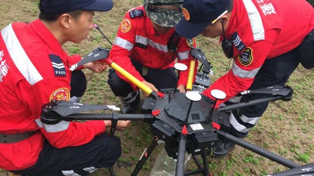 蓬安县应急救援协会首创无人机救援技术 实现救援新突破