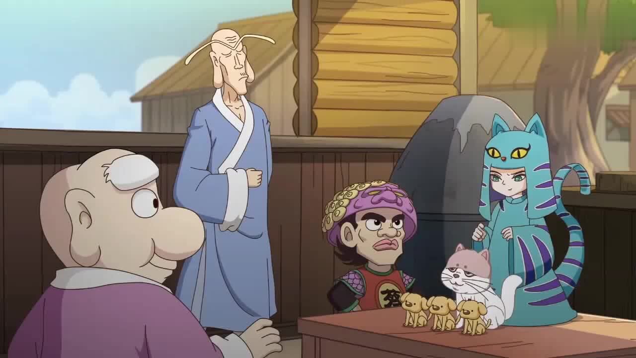 乌龙院之活宝传奇该死的臭猫变变变变脸了