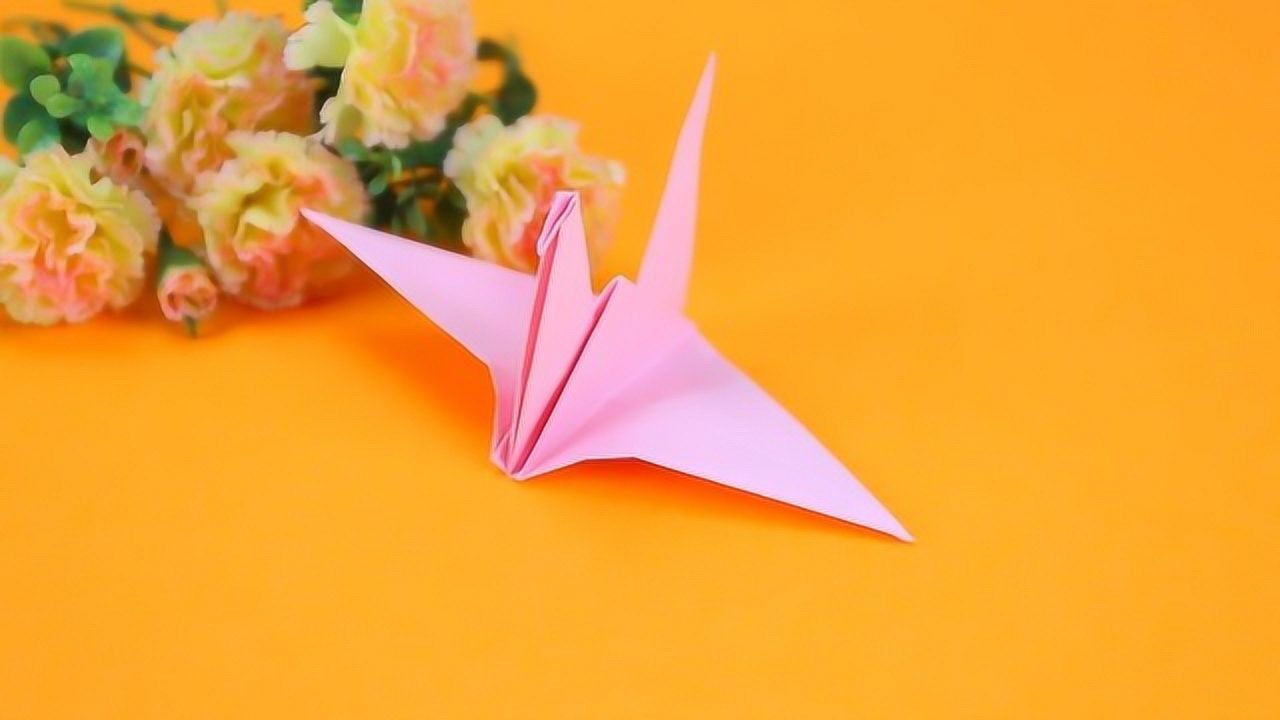千纸鹤还有这样的叠法更简单了小朋友也能学会