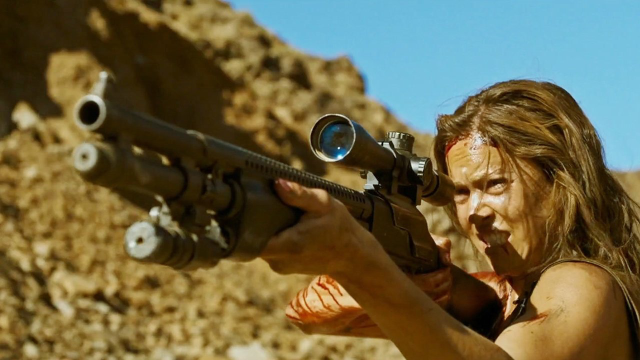 真人版吃鸡电影,妹子死里逃生一人ko三名猛男壮汉