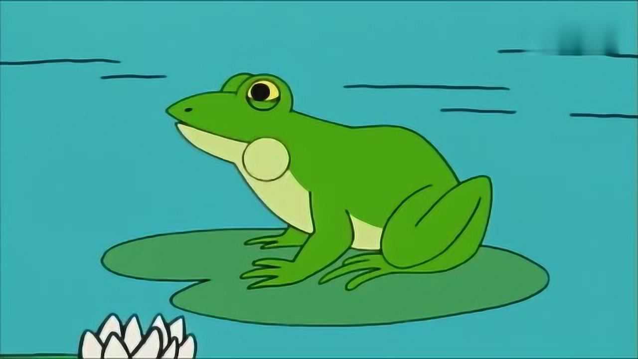 巴巴爸爸:巴巴拉拉看到青蛙,变青蛙跳水