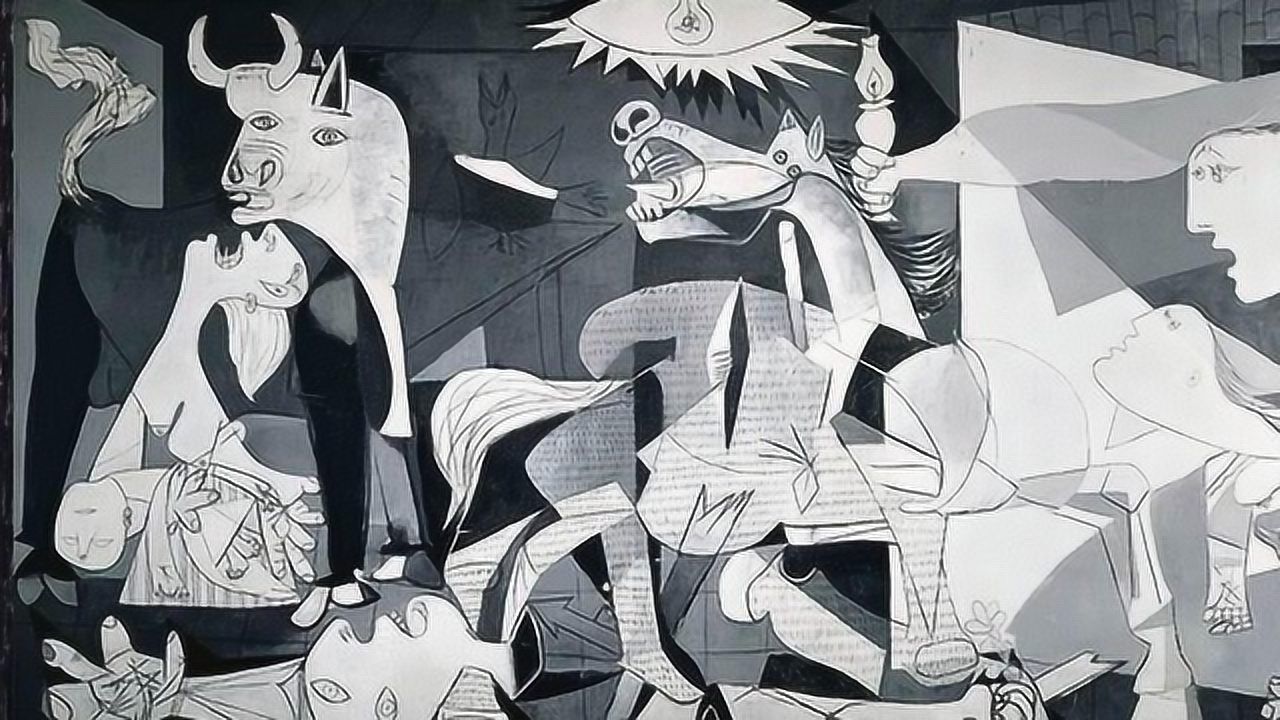「西方艺术100讲」_毕加索反战巨作《格尔尼卡》,5分钟带你感受生死瞬间!_高清1080P在线观看平台_腾讯视频