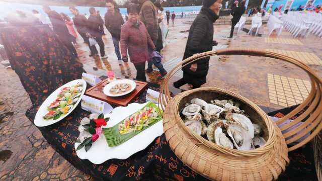 宁海西店镇蛎黄节上演蛎王争霸,花样吃牡蛎让人垂涎