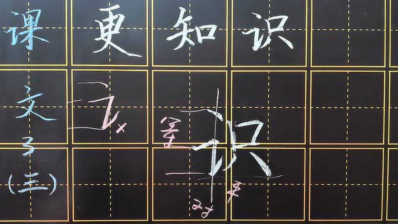 偏旁部首之"言字旁"书写技巧