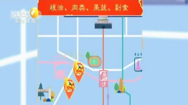 您家年货备齐了吗?西安年货地图出炉