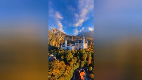 德国的新天鹅城堡，简直就是一个童话故事里的城堡