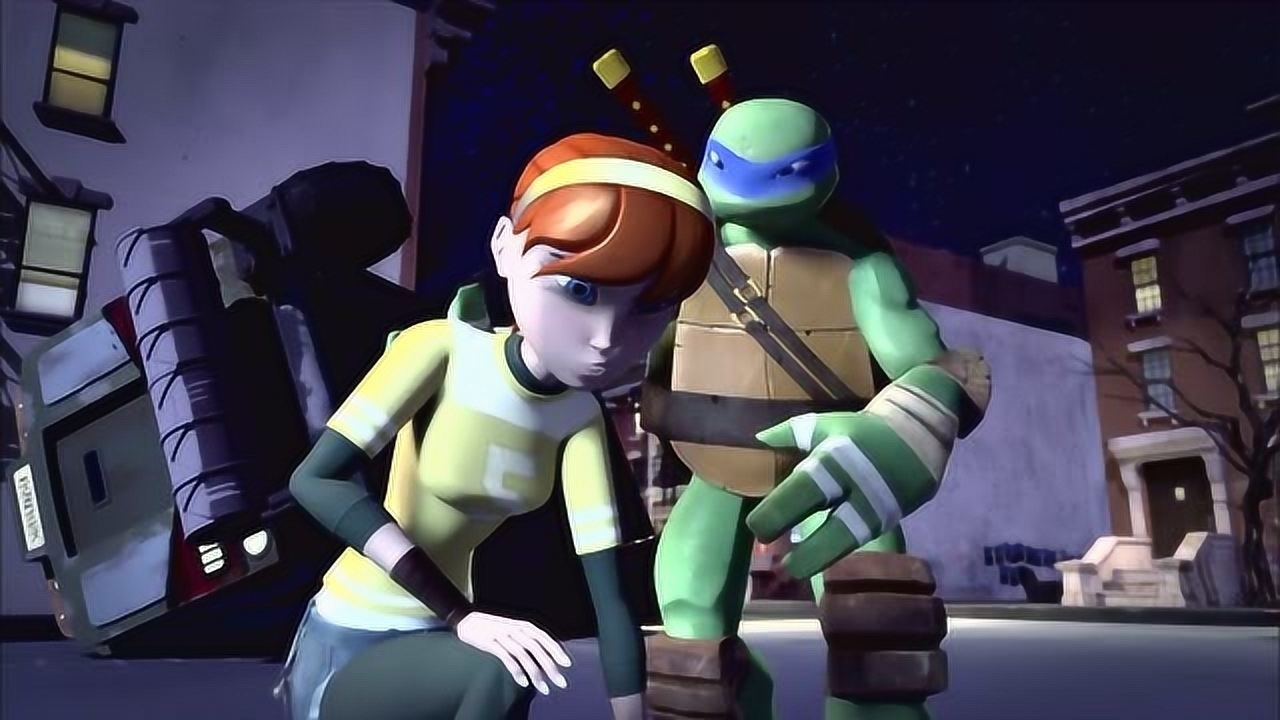 《忍者神龟》太棒了,成功打败敌人,保护了艾普