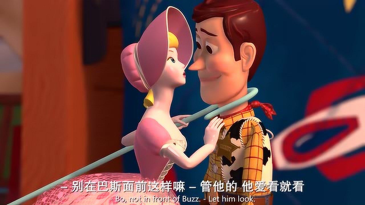 玩具总动员牛仔胡迪和牧羊女的恋爱