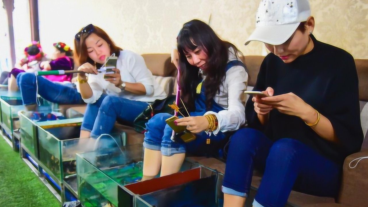 做鱼疗的温泉鱼到底有多厉害放入一条死鱼后出来只剩鱼骨了