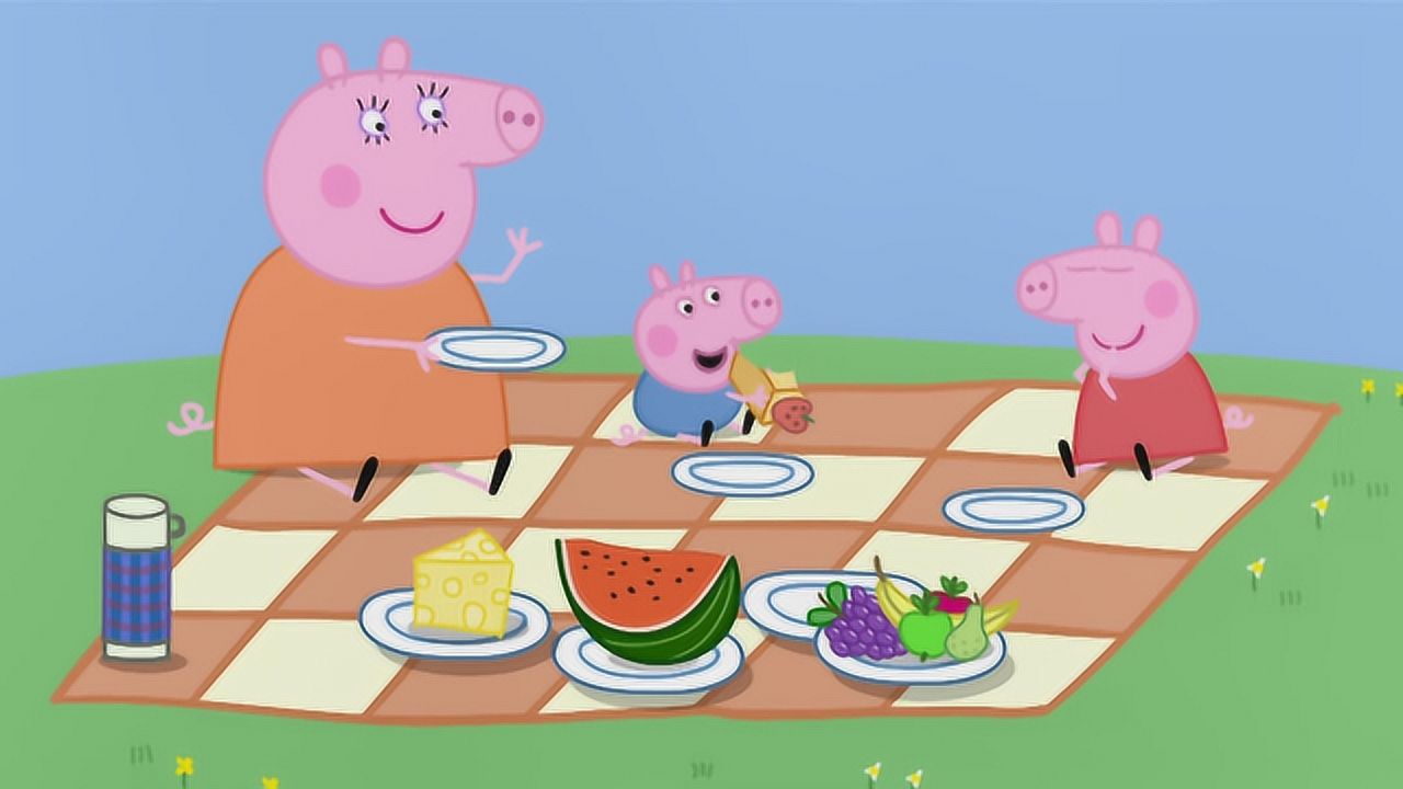 《玩具》萌萌玩具故事 小猪佩奇森林野餐,发现许多垃圾,猪爸爸教佩奇