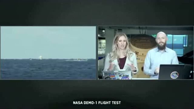 SpaceX载人飞船无人首飞SpaceX载人龙飞船成功返回地球北京