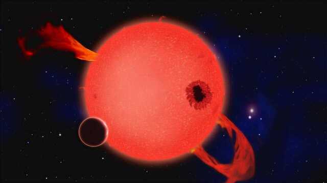 科学家发现新“太阳”,质量是太阳0.16倍,耀斑掩星正在爆发!