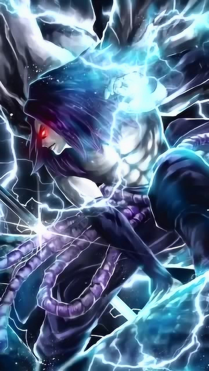 火影忍者动态壁纸佐助咒印暴走状态了解一下