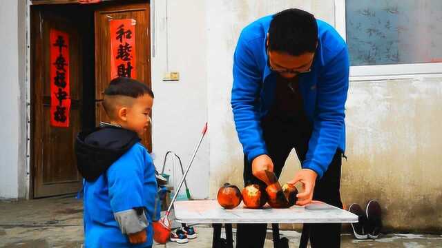 石榴保存了6个月,今天挖出来还能吃,农村人用了什么土办法保鲜