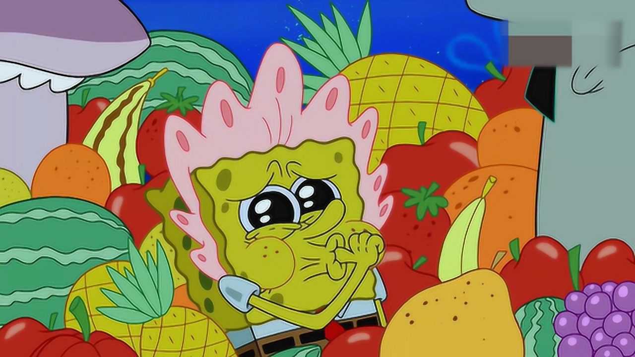 海绵宝宝加入鲨鱼组合,他撒娇卖萌的样子,像极了小宝宝_腾讯视频