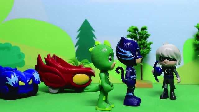 睡衣小英雄控制超级月亮球 月之女计划失败灰溜溜逃跑 玩具故事