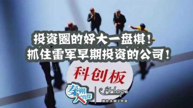 科创板最大的赢家揭秘!多家科技公司都抱住了他的大腿