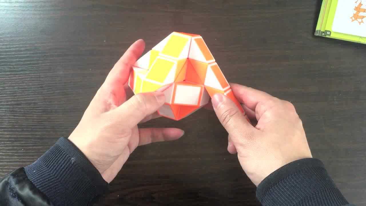 72段魔尺变球视频教程慢速魔方小队长慢动作一步一步图解步骤