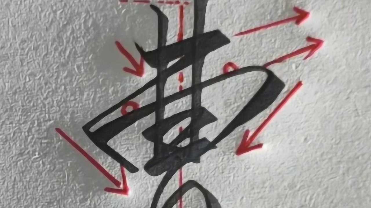 分享行书中曹字的行书写法细致到每一笔的讲解学会了么