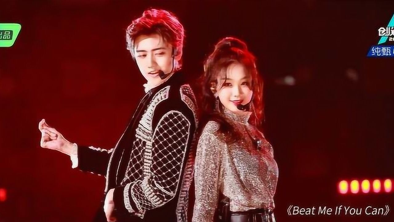 焉栩嘉和徐梦洁学姐一起跳舞性感贴身舞嗨翻全场