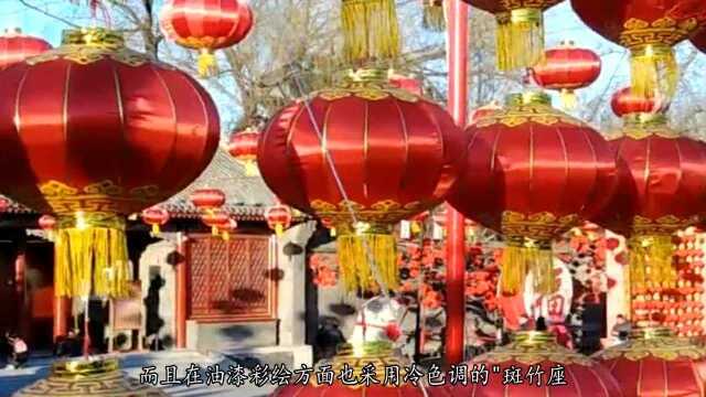 北京大观园:潇湘馆,是林黛玉进大观园以后的住所