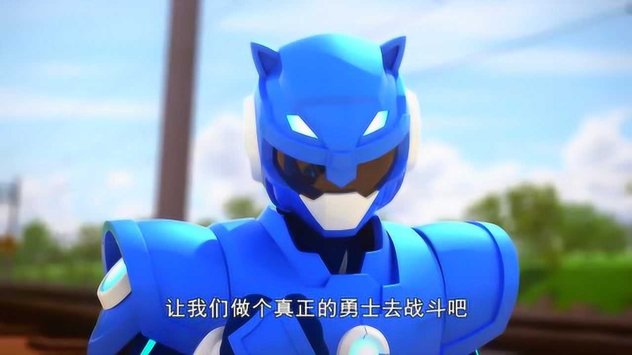 迷你特工队露西为保护赛米而被帕斯克击中受伤