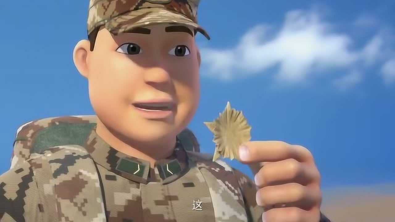 聪明的顺溜高超完成任务要离开了老兵送他一件神秘的礼物