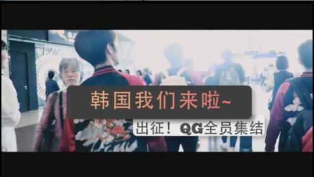 出征!QGhappy全员集结,韩国我们来啦