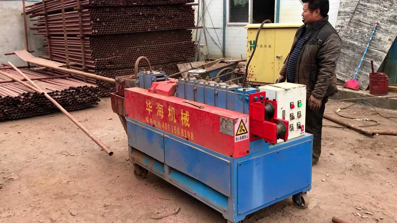 架子管矫直机 钢管调直机