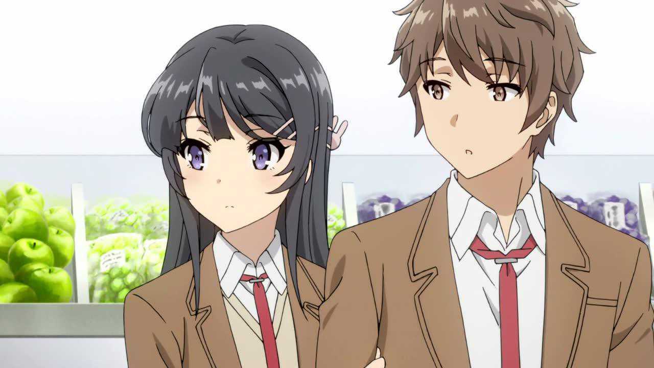 梓川咲太与麻衣学姐的大型秀恩爱现场!前方高甜!