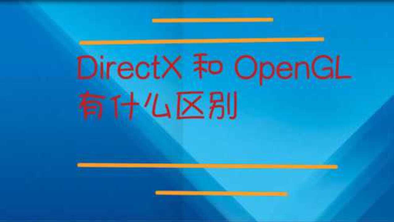 Directx opengl 1080p 