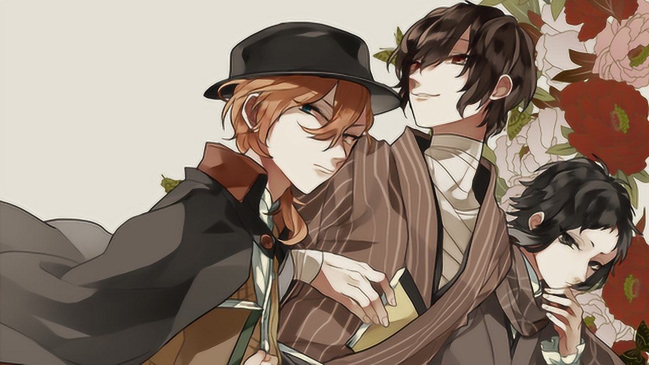 文豪野犬:十五岁的双黑真的一对好竹马,让我们一起为野犬干杯