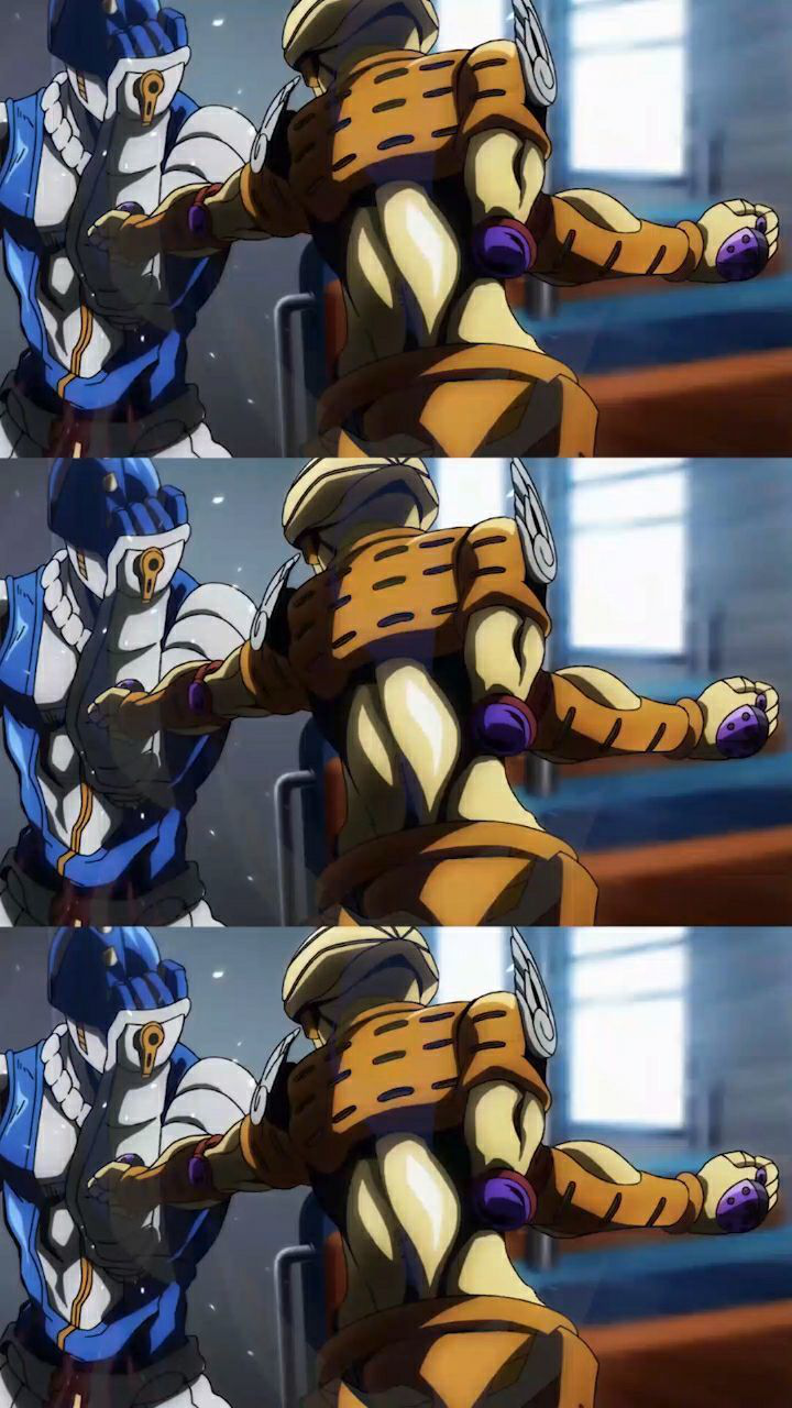 jojo的奇妙冒险:钢链手指vs黄金体验_腾讯视频