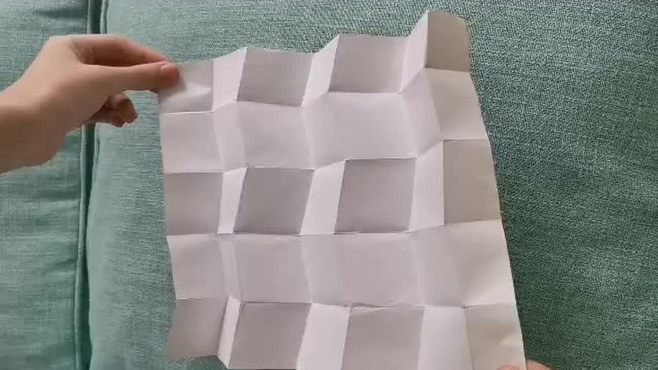 三浦折叠法图片