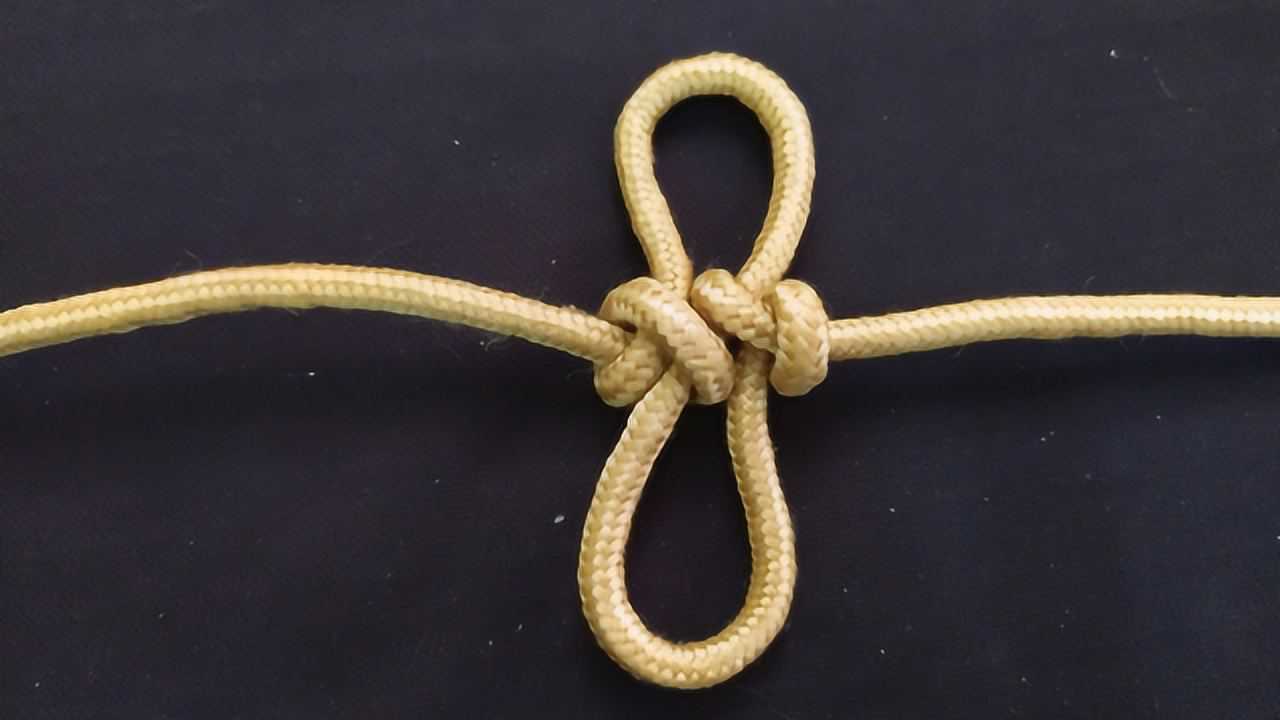 原来蜻蜓结是这样系的,好多人见过但不会打,其实很简单