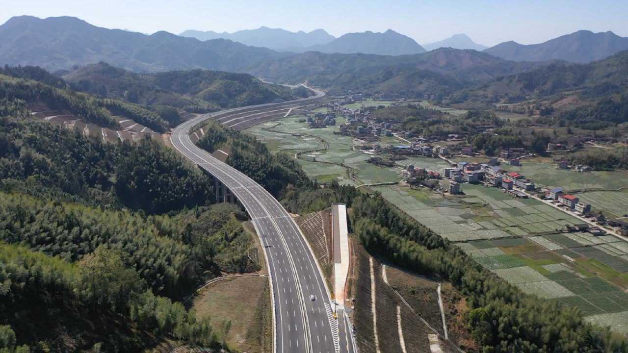 莆炎高速尤溪中仙段今天通车!最新航拍来啦!