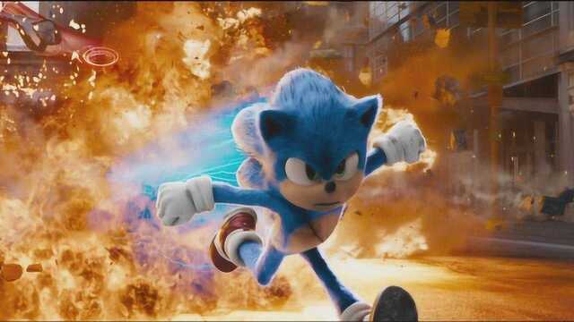 2020最新电影《刺猬索尼克》,超越闪电侠的超级速度是什么体验_高清