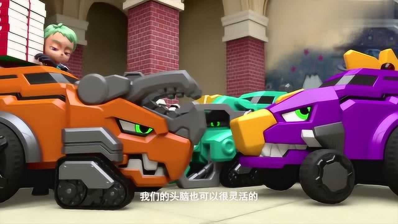 战龙们来了阿汉和龙星仔可以召唤恐龙勇士了